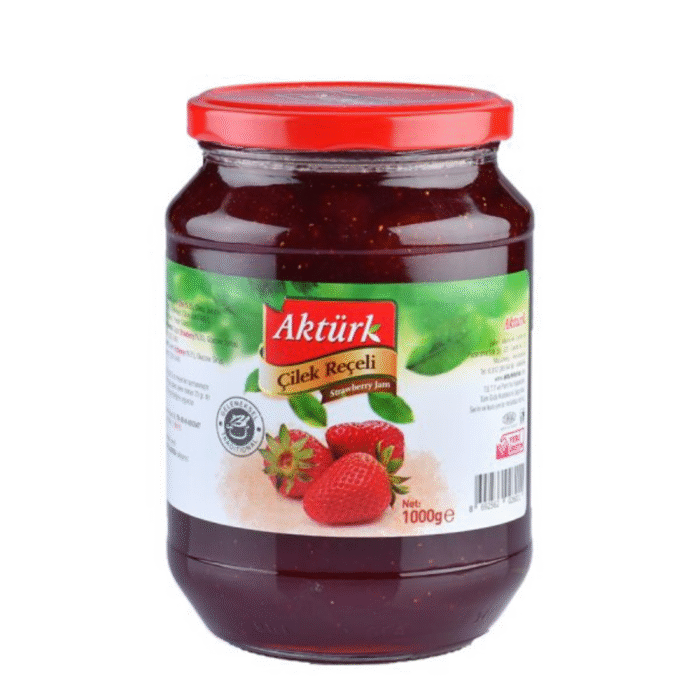 Çilek Reçeli 1 KG - 6 ADET