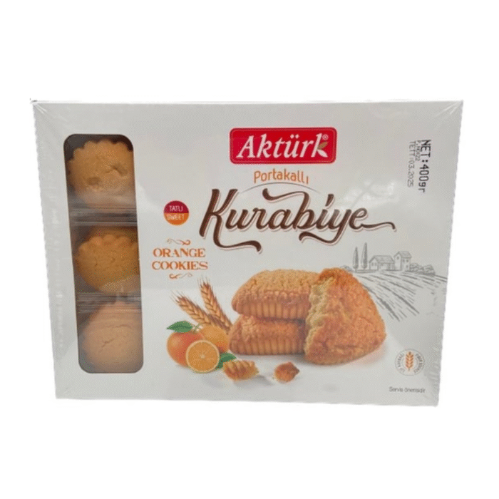 Portakallı Kurabiye - 18 ADET