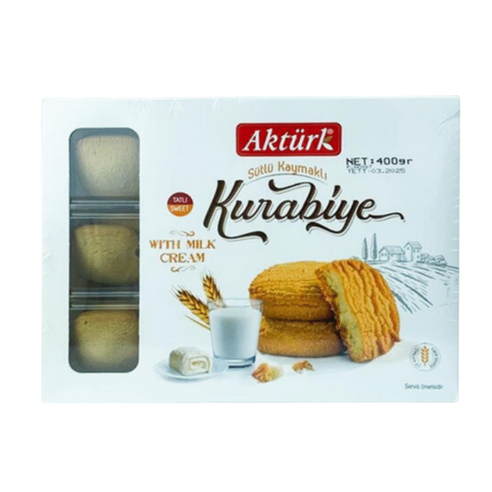Sütlü Kaymaklı Kurabiye - 18 ADET