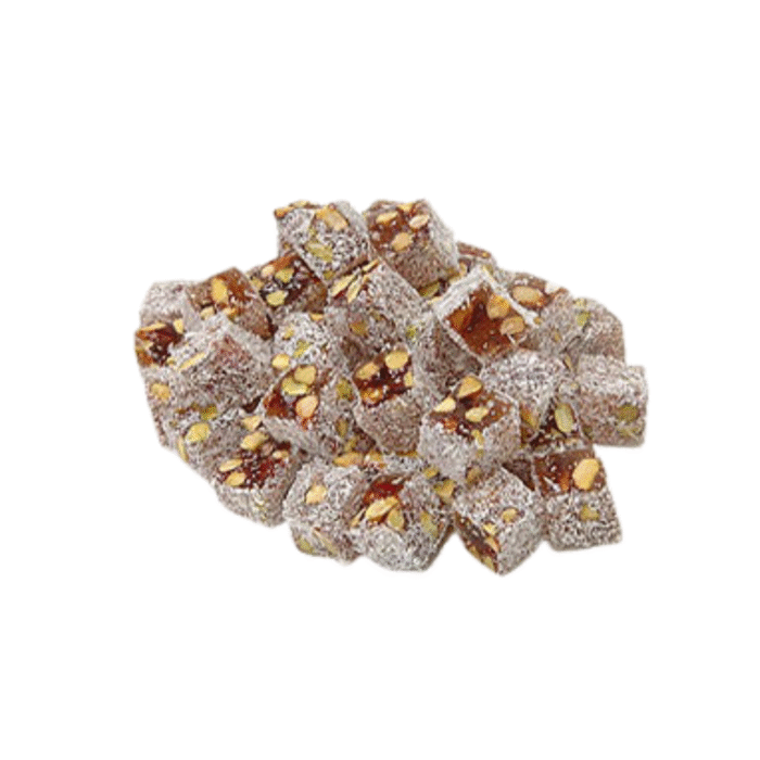 Hindistan Cevizli Çifte Kavrulmuş Fındıklı Lokum 3 KG